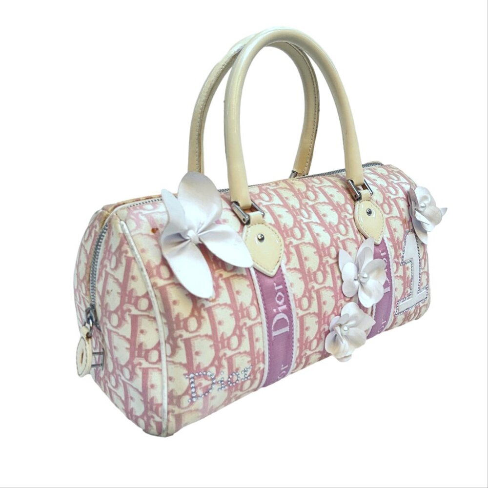 Christian Dior vintage Y2K Trotter Pink pink monogram bag - Picture 5 of 16
